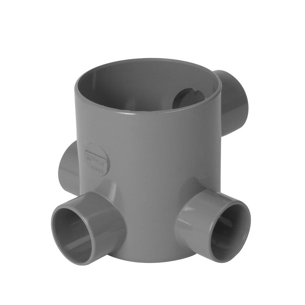 Pozzetto sifonato a pavimento con diverse connessioni (3)