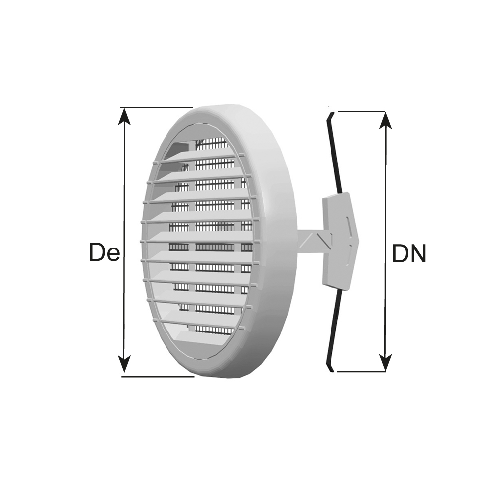 Griglia di presa aria da esterno (0)