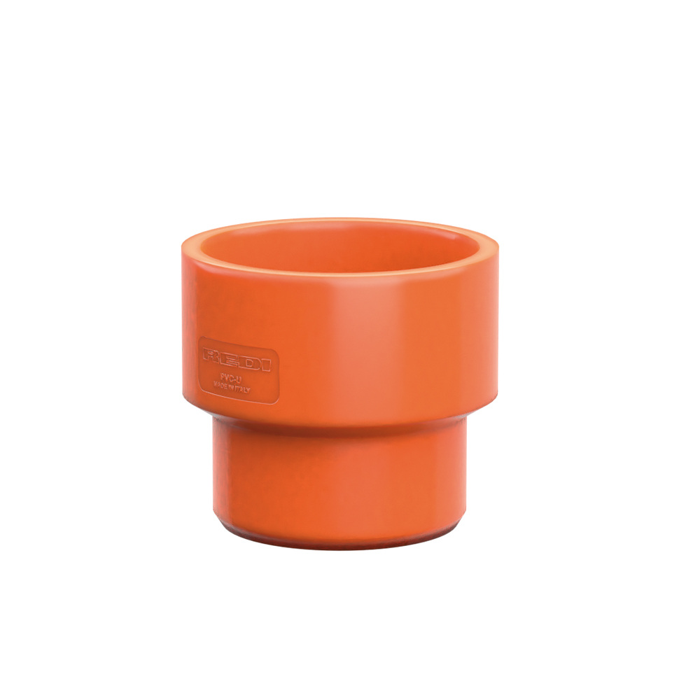 RIDUZIONE CONICA ARANCIO DM 82/80