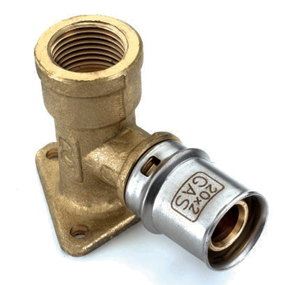 Raccordo con flangia a muro (0)