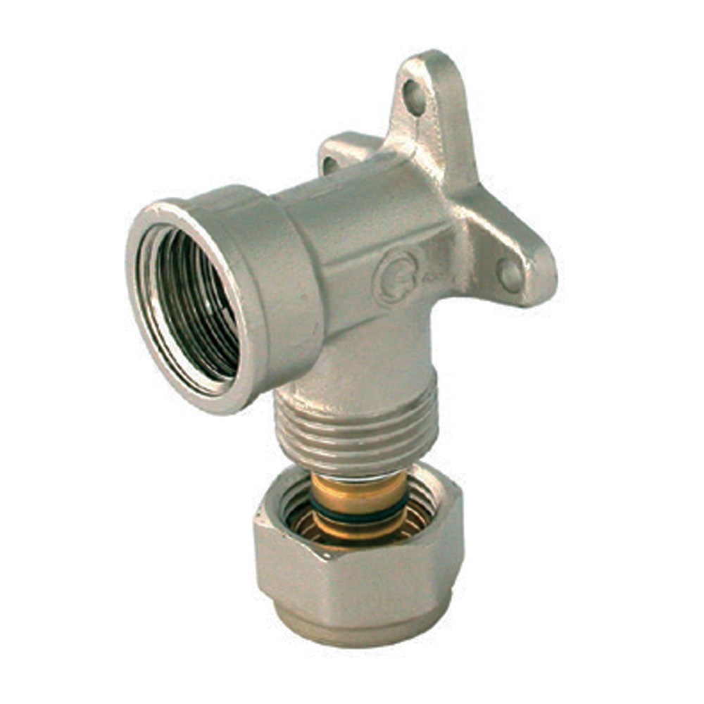 Raccordo con flangia a muro (2)