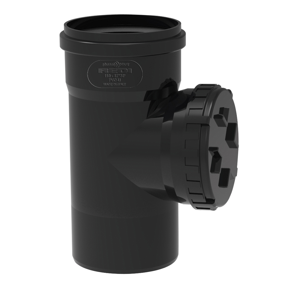 Raccordo con tappo d'ispezione (0)