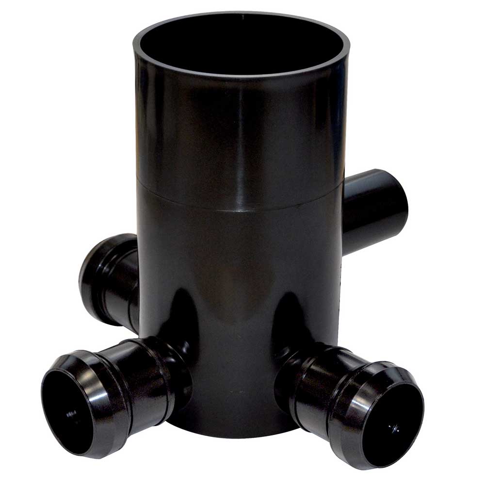 Pozzetto sifonato a pavimento con diverse connessioni (2)