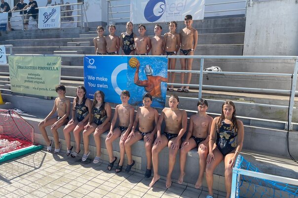 Aliaxis sponsorizza le squadre Giovanili di Pallanuoto della Camogli Rari Nantes