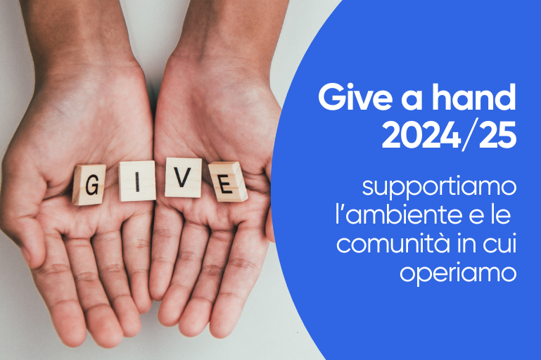 Il progetto GIVE A HAND 2024/2025