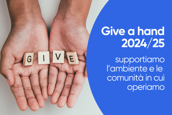 Il progetto GIVE A HAND 2024/2025