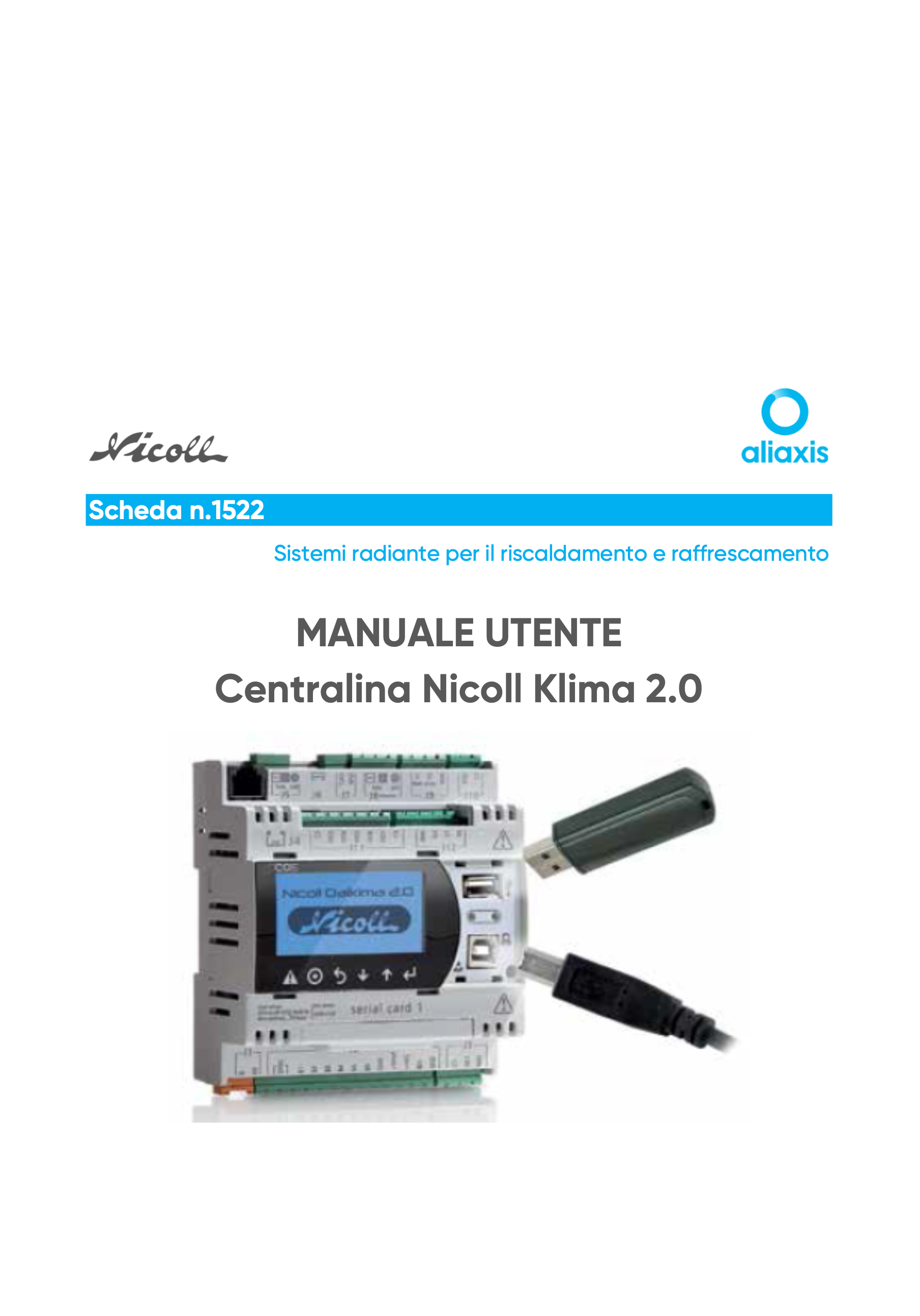 Manuale utente Klima 2.0