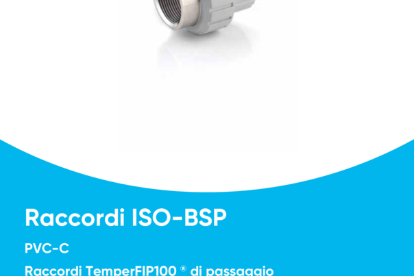 Catalogo PVC-C Raccordi ISO-BSP