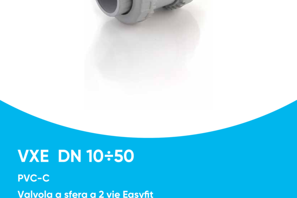 Catalogo PVC-C VXE DN 10-50