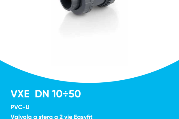 Catalogo PVC-U VXE DN 10-50