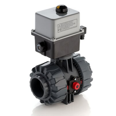 VKDNV/CE 24 V AC/DC - Valvola a sfera a 2 vie DUAL BLOCK® a comando elettrico DN 65:100