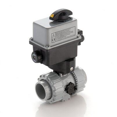 VKDOC/CE 24 V AC/DC - Valvola a sfera a 2 vie DUAL BLOCK® a comando elettrico DN 10:50