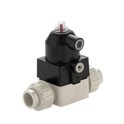 CMDM/CP DA - Pneumatically actuated compact diaphragm valve DN 12:15