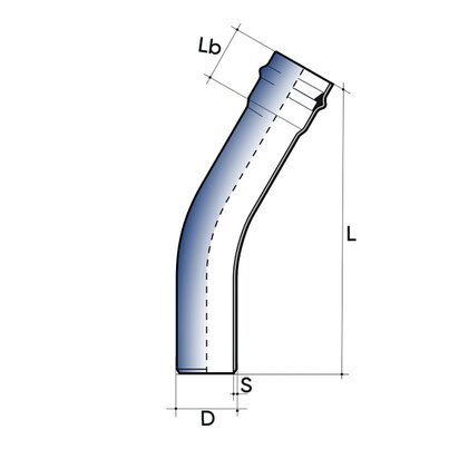 POWER-LOCK VDA PN10 - Curva 30°