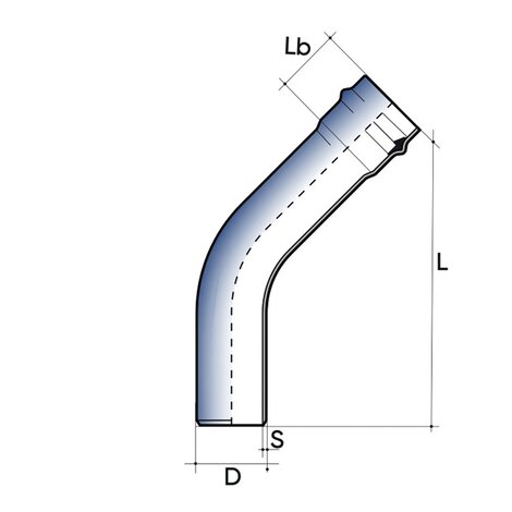 POWER-LOCK VDA PN16 - Curva 45° POWER-LOCK VDA PN16 - Curva 45°