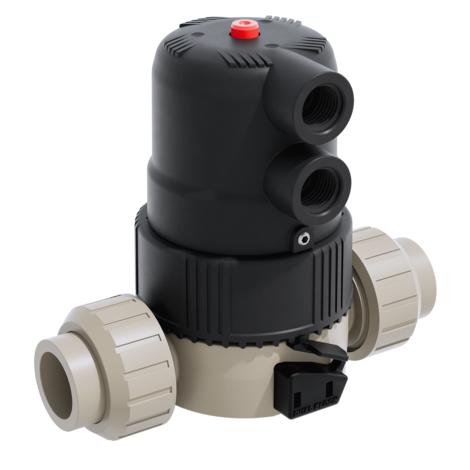 CMUIV/CP NC - Valvola a membrana compatta a attuatore pneumatico DN 12:15