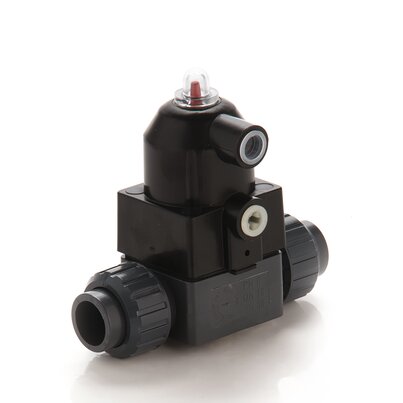 CMDV/CP DA - Pneumatically actuated compact diaphragm valve DN 12:15