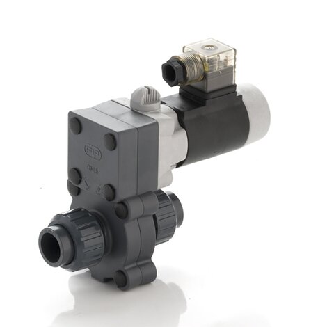 Valvola a solenoide S2 DN 4:15 in PVC-U