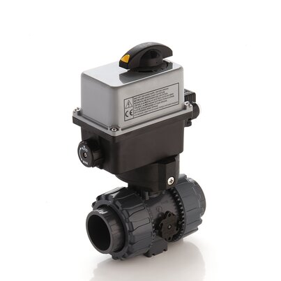 VKRLV/CE 24 V AC/DC 4-20 mA - Electrically actuated DUAL BLOCK® regulating ball valve DN 10:50