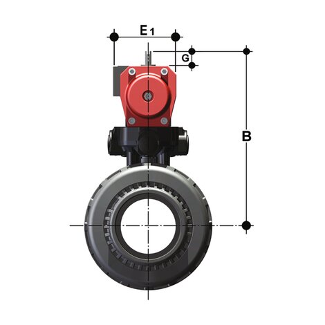 quote comuni - VALVOLA A SFERA A 2 VIE EASYFIT A COMANDO PNEUMATICO