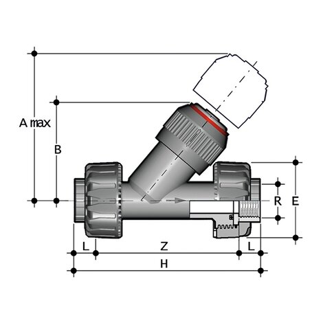 VRUIM - Valvola di ritegno DN 15:80