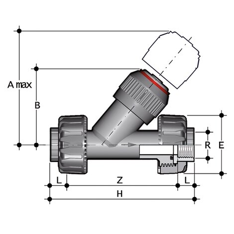 VRUFV - Check valve DN 10:100