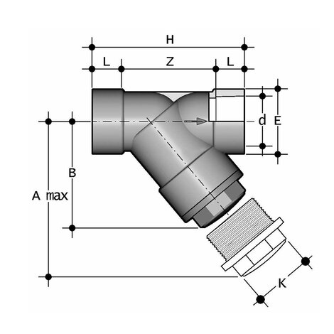 RVIV-RVIT - Sediment strainer DN 10:100