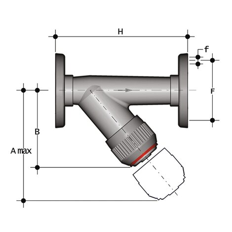 RVOV-RVOT D 20 ÷ 63 - Sediment strainer DN 10:100