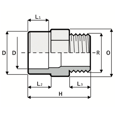 AF6 - Adattatore femmina