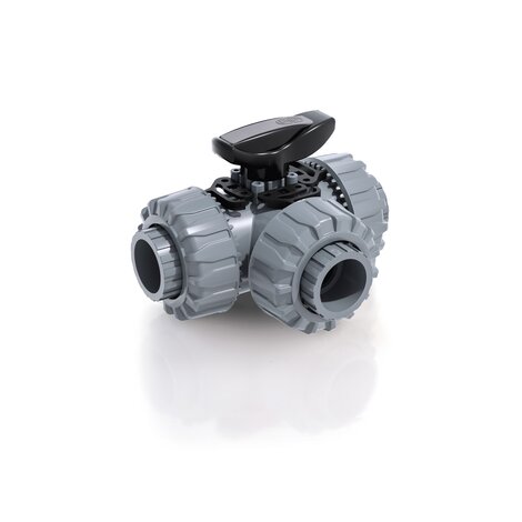 TKDIA - Valvola a sfera a tre vie Dual Block® DN 10:50