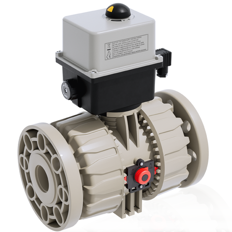 VKDOM - VKDOAM /CE 24 V AC/DC - Valvola a sfera a comando elettrico DN 65:100