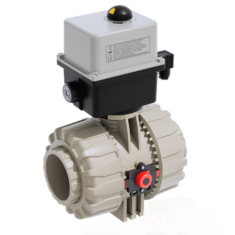 VKDIM/CE 90-240 V AC - Valvola a sfera a comando elettrico DN 65:100