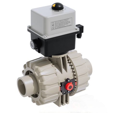 VKDDM/CE 90-240 V AC - Valvola a sfera a comando elettrico DN 65:100