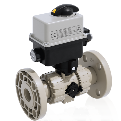 VKROAM/CE 90-240 V AC 4-20 mA - Regulating ball valve DN 10:50