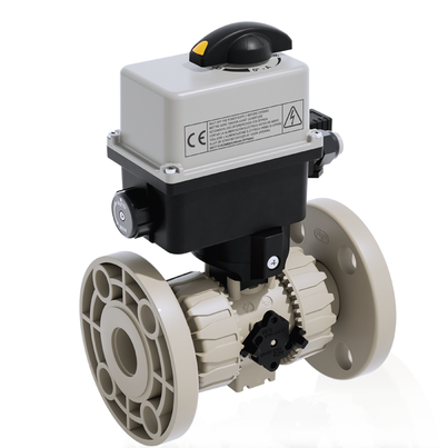 VKROM/CE 24 V AC/DC 4-20 mA - Valvola di regolazione a sfera a 2 vie DUAL BLOCK® a comando elettrico DN 10:50