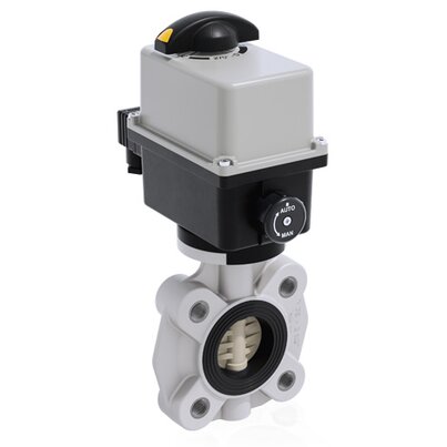 FKOM/CE 90-240V AC LUG ANSI - Valvola a farfalla a comando elettrico DN 65:100