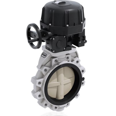 FKOM/CE 90-240V AC LUG ANSI - Valvola a farfalla a comando elettrico DN 250:300