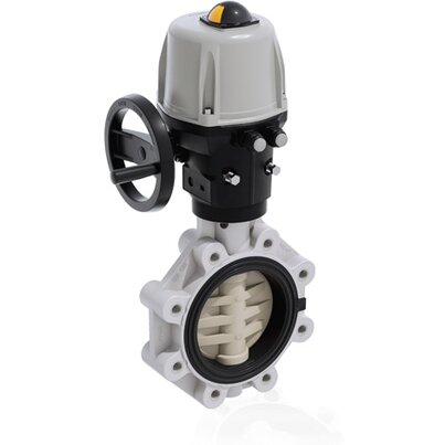 FKOM/CE 90-240V AC LUG ISO-DIN - Valvola a farfalla a comando elettrico DN 125:200