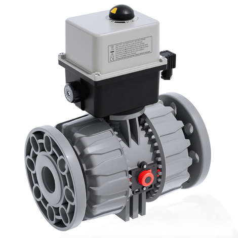 VKDOC/CE - VKDOAC/CE 90-240 V AC - Electrically actuated ball valve DN 65:100