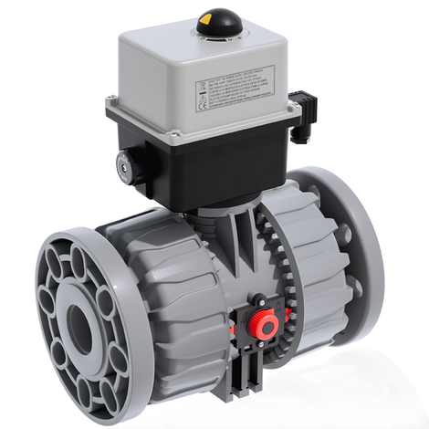 VKDOC/CE - VKDOAC/CE 24 V AC/DC - Electrically actuated ball valve DN 65:100