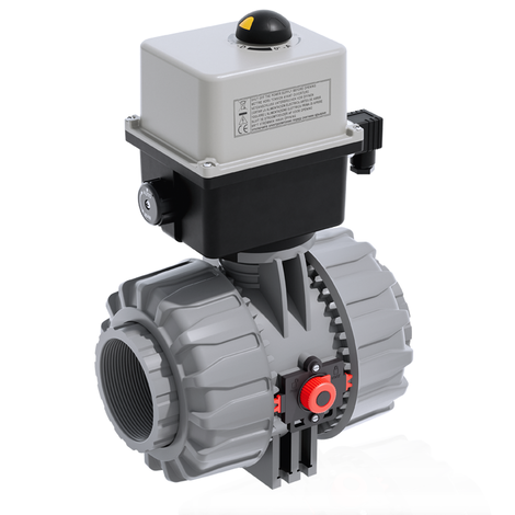 VKDNC/CE 90-240 V AC - Electrically actuated ball valve DN 65:100