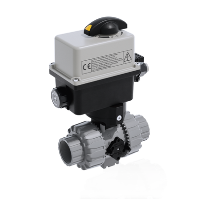VKDNC/CE 24 V AC/DC - Valvola a sfera a 2 vie DUAL BLOCK® a comando elettrico DN 10:50