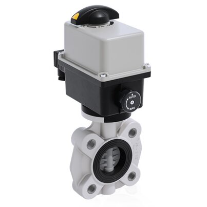 FKOC/CE 24V AC/DC LUG ANSI - Electrically actuated butterfly valve DN 65:100