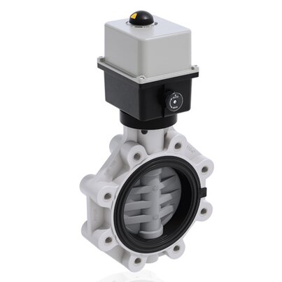 FKOC/CE 90-240V AC LUG ISO-DIN - Electrically actuated butterfly valve DN 125:200