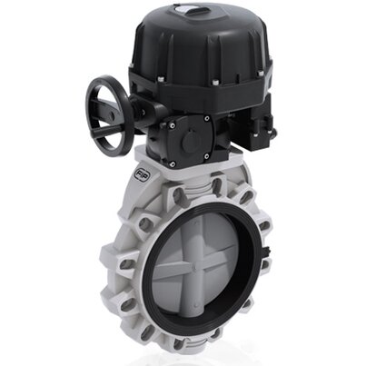 FKOC/CE 24V AC/DC - Electrically actuated butterfly valve DN 250:300