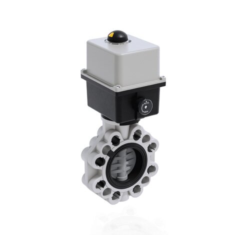 FKOC/CE 90-240V AC - Electrically actuated butterfly valve DN 40:100