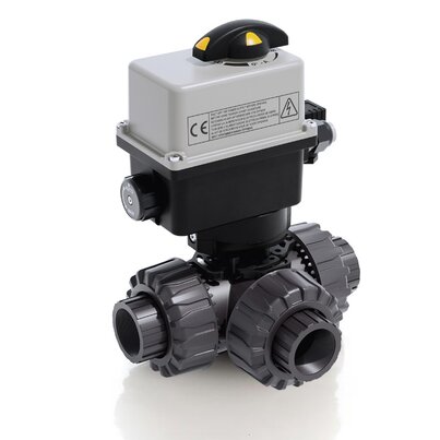 TKDGV/CE 90-240 V AC - Valvola a sfera a 3 vie DUAL BLOCK® a comando elettrico DN 10:50