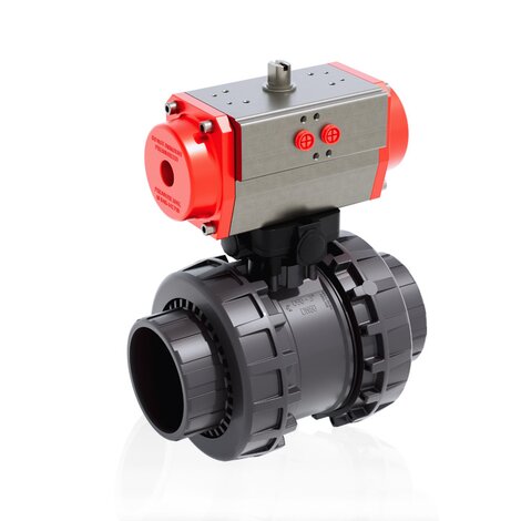 VXEIV/CP NO - valvola a sfera 2 vie Easyfit a comando pneumatico DN 65:100