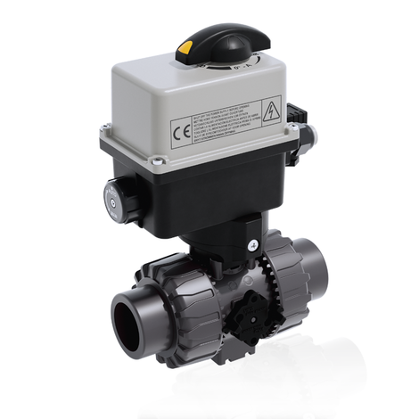 VKRAV/CE 24 V AC/DC 4-20 mA - Regulating ball valve DN 10:50
