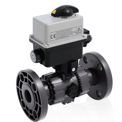 VKROAV/CE 24 V AC/DC 4-20 mA - Valvola di regolazione a sfera a 2 vie DUAL BLOCK® a comando elettrico DN 10:50